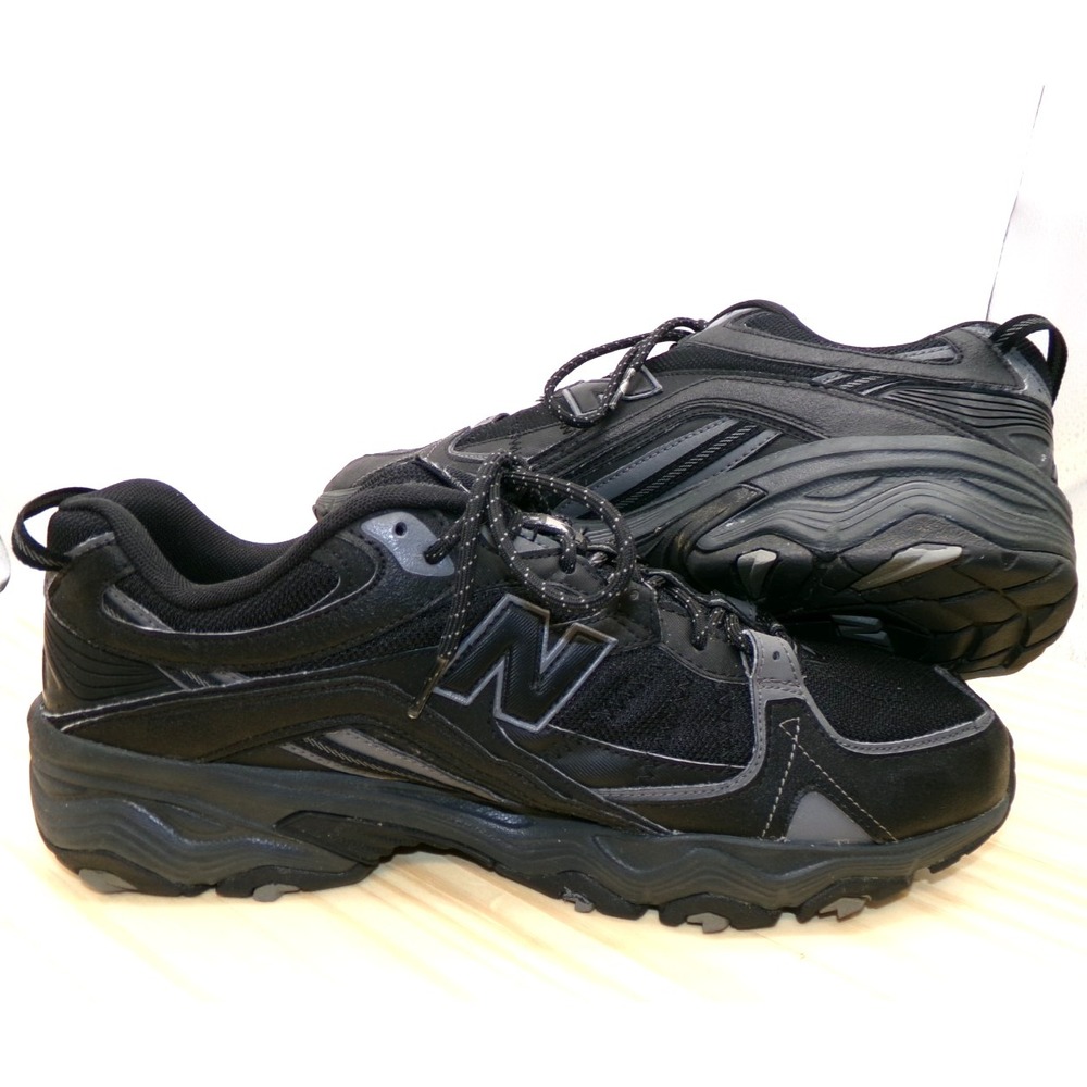 New Balance 480 All Terrain Shoes MT480BK Mens Black Size 12 D Sneakers READ - Picture 5 of 10
